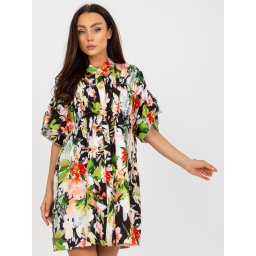 Dress-DHJ-SK-6871-2.91P-Black-Green