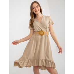Dress-DHJ-SK-8358.19-beige