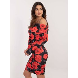 Dress-DHJ-SK-18688.36-black-red