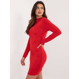 Dress-DHJ-SK-19935.35-red
