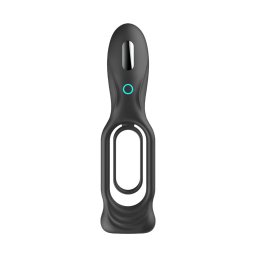No.88 - inel pentru penis cu vibrații - negru