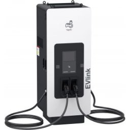EVlink, Statie de incarcare Fast Charge Pro DC, 120kW, cu doi conectori CCS2, cablu 7.5 m