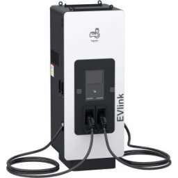 EVlink, Statie de incarcare Fast Charge Pro DC, 150kW, cu doi conectori CCS2, cablu 7.5 m