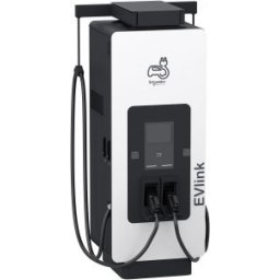 EVlink, Statie de incarcare Fast Charge Pro DC, 180kW, cu doi conectori CCS2, cablu 3.6 m