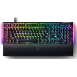 Tastatura BlackWidow V4, RGB, Cu fir, USB, Layout US, Negru