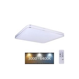 Globo 48406-48 - LED Plafonierpp diimabilă LASSY LED/48W/230V + Telecomandă