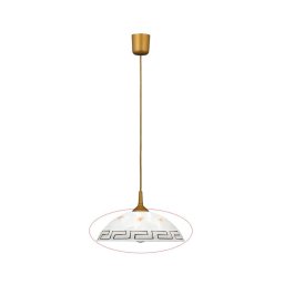 Abajur de rezervă din sticlă pentru lustră Rabalux 9735 ETRUSCO E27 d. 30 cm