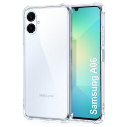 Husa Samsung Galaxy A06 Techsuit Shockproof Clear Silicone, transparenta