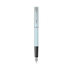 Stilou Waterman Allure Pastel Blue, albastru deschis cu accesorii cromate