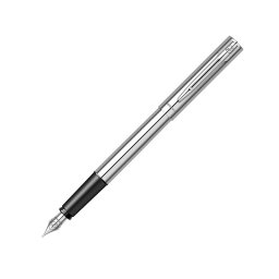 Stilou Waterman Allure Graduate argintiu cu accesorii cromate