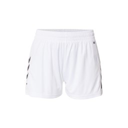 Hummel Pantaloni sport negru / alb