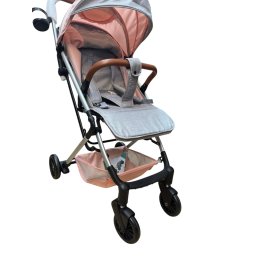 Carucior sport, cu suspensii, pliabil si troler, 309 Roz cu gri