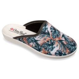 Saboti de casa, confort, dama, Mjartan 607-LA215 multicolor