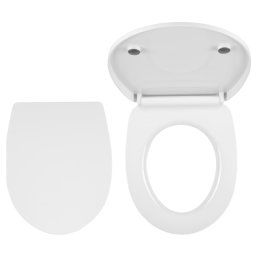 WC SEATS Capac WC din duroplast cu închidere lentă, alb - WC/SOFTNEW- Ferro