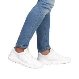Pantofi barbati sport, piele naturala, U1100-80, alb