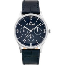 Zegarek 10737A-6F1 (zg258e) blue/silver uniwersalny