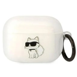 Husă Karl Lagerfeld Ikonik Choupette pentru AirPods Pro 1/2 – Transparent
