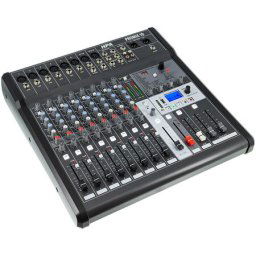 Consola DJ MIXER DIGITAL 10 CANALE 48V BT/USB/SD