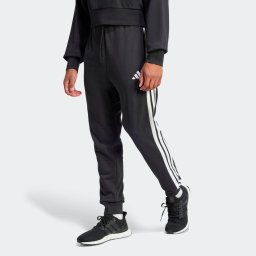 Pantalon trening bumbac ADIDAS Negru Bărbați