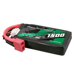 Acumulator Lipo Airsoft 7.4V Gens Ace 1500 mAh 35C mufa Deans