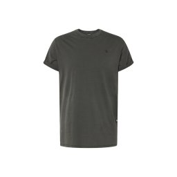 G-STAR Tricou 'Lash' gri metalic / negru