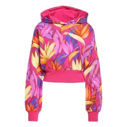 ADIDAS SPORTSWEAR Hanorac sport 'Adidas x Farm Rio' galben / portocaliu închis / roz eozină / roz închis