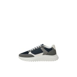 JACK & JONES Sneaker low 'JFWASPIRE' bleumarin / gri închis / alb