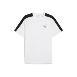 PUMA Tricou 'T7' negru / alb