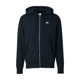 Nike Sportswear Hanorac 'Club Fleece' negru