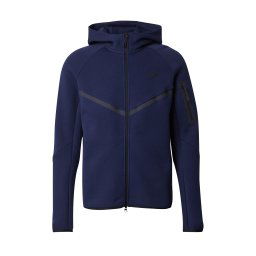 Nike Sportswear Hanorac 'Tech Fleece' bleumarin / negru