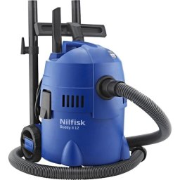 Aspirator BUDDY II 12, 1200W, 200 mbar, 3600 l/min, Aspirare umed-uscat, Albastru/Negru