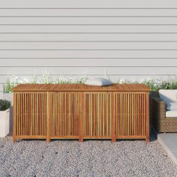 Lada depozitare gradina, 200x80x75 cm, lemn masiv de acacia GartenMobel Dekor