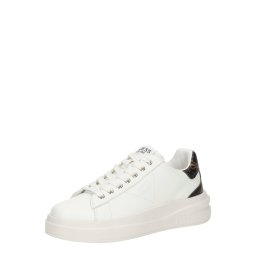GUESS Sneaker low 'Elbina' maro caramel / maro închis / alb