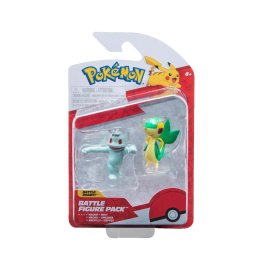Pokemon - Set 2 figurine de actiune, (Machop & Snivy) S14