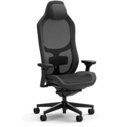 Scaun Gaming Refine Mesh Dark Negru/Gri Inchis