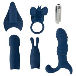 Magic Shiver - set vibrator - albastru