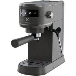 Espressor Espressor manual Electrolux Explore 6 E6EC1-B6ST, 1400W, 15 bar, 1l, suport incalzit pentru cesti, tehnologie Thermo-Block pentru incalzire rapida, Auto-Shot Volume Control, optiune apa fierbinte, notificare decalcifiere, negru