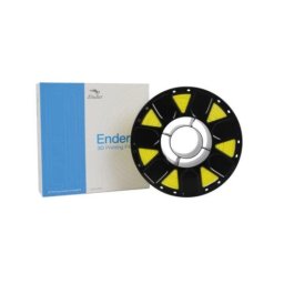 CREALITY ENDER PLA 3D Printer Filament, Yellow, 1KG Printing temperature: 200, Filament diameter: 1.75mm, Tensile strength: 60MPa, Size of filament wheel: Diameter 200mm, height 70mm, hole diameter 56mm.
