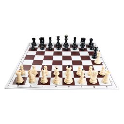 Comboset ABS Zagreb: Piese Plastic model Zagreb +Tabla PVC alb maro