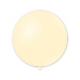 Balon latex jumbo ivoire ivory 83 cm