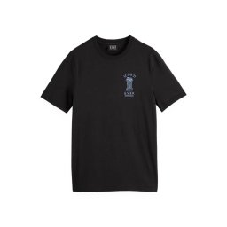 SCOTCH & SODA T-Shirt Left Chest Artwork 179943 SC001 black