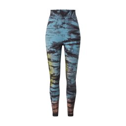 Urban Classics Leggings azuriu / maro închis / verde deschis / negru