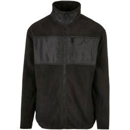 Urban Classics Jachetă fleece negru