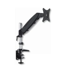 Suport monitor Techly Braț de birou pentru LED/LCD 15''-27'' 8kg cu resort pe gaz, reglabil