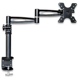 Suport monitor Techly Braț de birou pentru LED/LCD 13''-27'' 6kg VESA reglabil negru