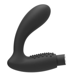 Vibrator Leso Dotted Shaft Black