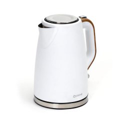 Fierbător de apă 1,7 l 2400W/230V oțel inoxidabil/alb