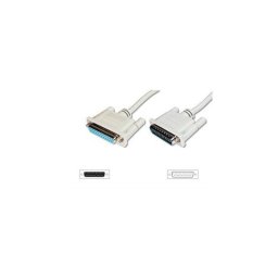 ASSMANN LPT Extension cable DSUB25 M (plug)/DSUB25 F (jack) 3m beige