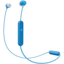 Casti Sony WI-C300 Bluetooth, albastru