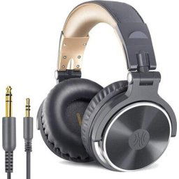 Casti OneOdio Pro-10 G, aurii/gri Gama de frecventa: 20 Hz - 20 kHz Impedanta: 32 Ohm Lungime cablu: 3 m Conector 1: Jack TRS 6.3 mm - egal (M) Conector 2: Jack TRRS 3.5 mm - egal (M) Microfon : Da